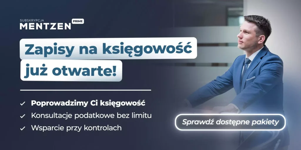 Zapisy na księgowość - popup