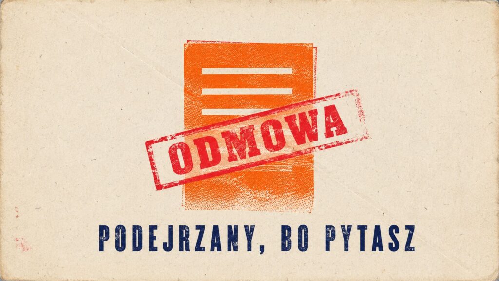 Dokument z pieczęcią ODMOWA - odmowa wydania interpretacji indywidualnej przez KIS